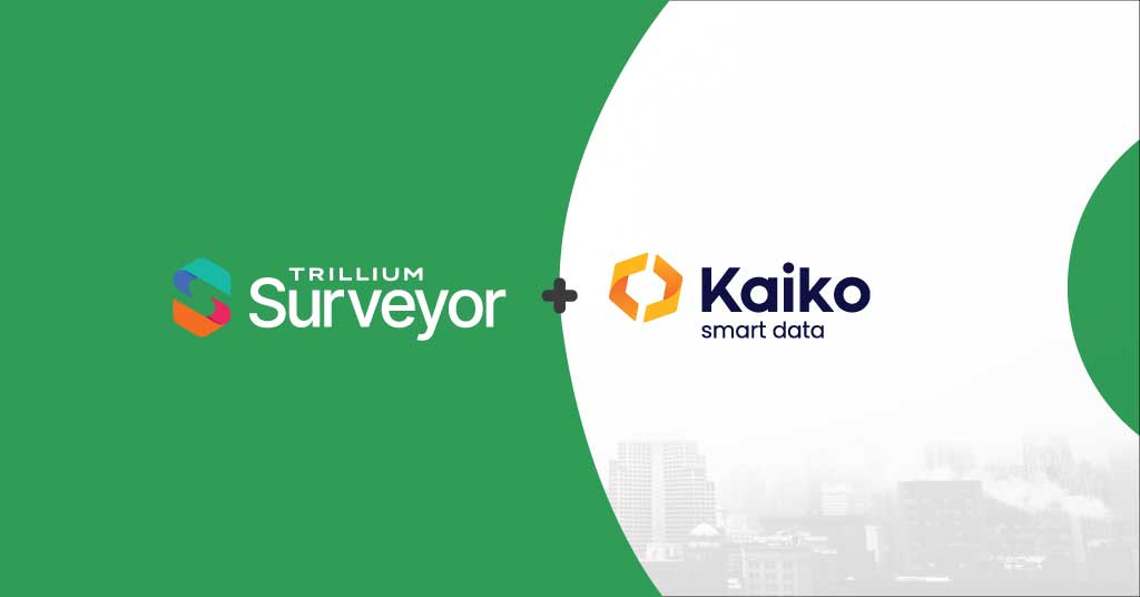 Trillium Surveyor and Kaiko Announce Partnership