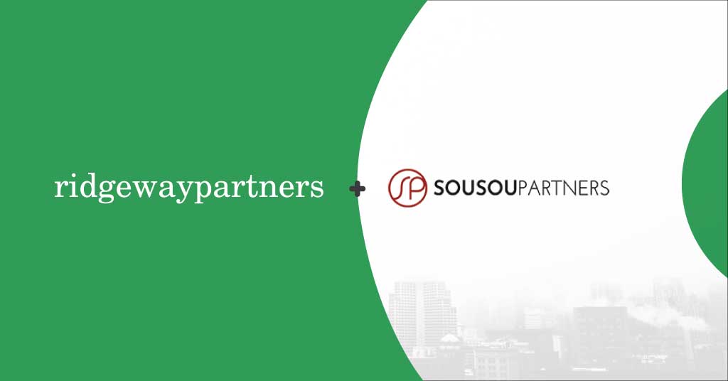 Ridgeway Partners and Sousou Partners Form Strategic Partnership