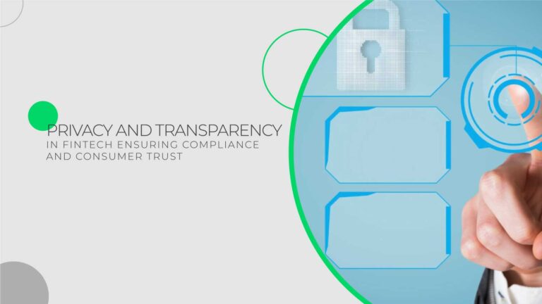 Privacy and Transparency in FinTech